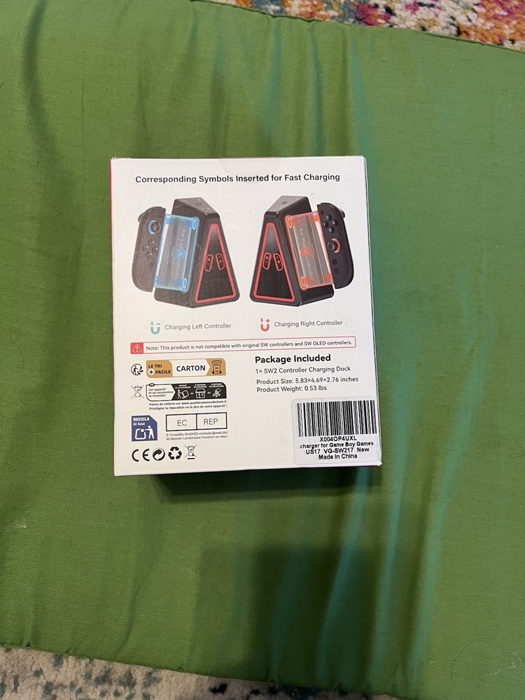 SW2 Controller Charging Dock Fast Charge, Indicators Built Protection