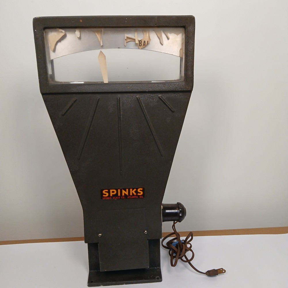 Vintage SPINKS "Paddle Dash Pot" Indicator Scale Model D NOT TESTED