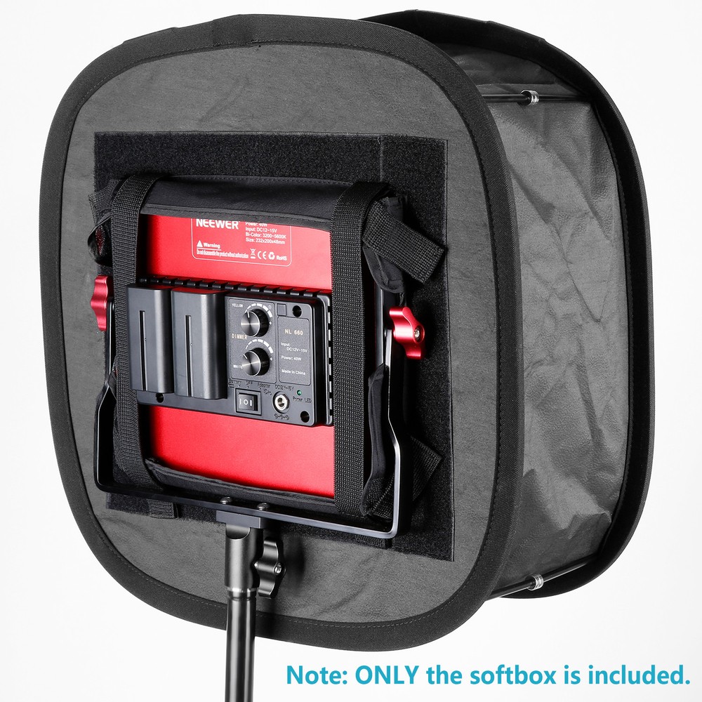 Neewer Studio Collapsible Softbox Diffuser for 660 LED Panel with Carrying Bag