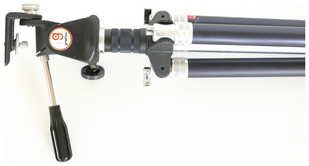 Graflex camera tripod original full length pan tilt head