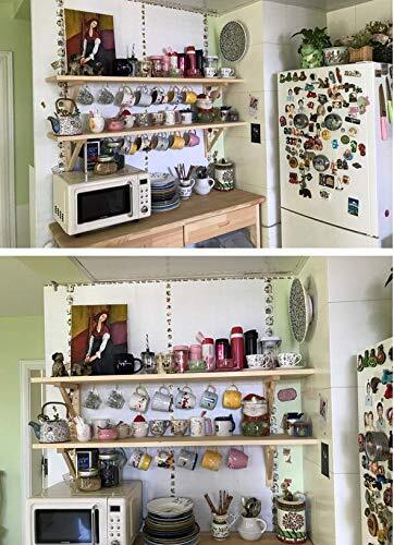 Wood Selves Bracket,Solid Wood Triangle Bracket, Clapboard Bracket, Wall 7 Inch