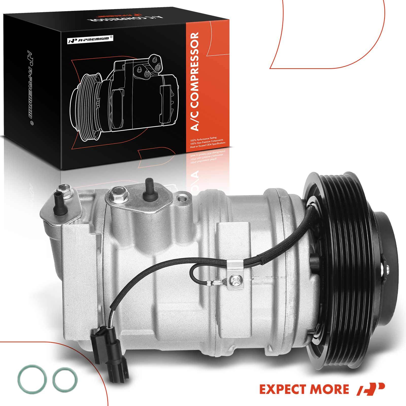 AC Compressor w/Clutch for Acura MDX 2007-2013 ZDX Honda Odyssey Pilot 10SR17C