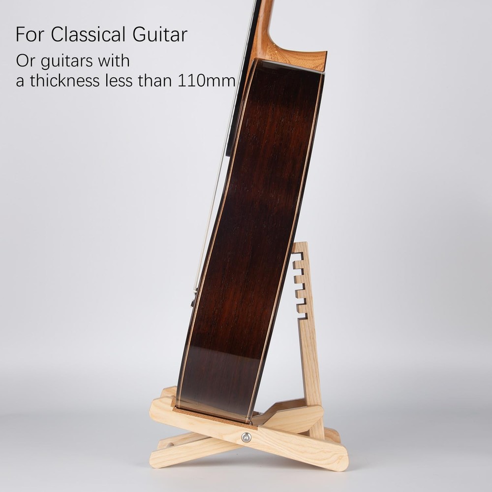Multifunctional Guitar Stand -in-Guitar Footstool