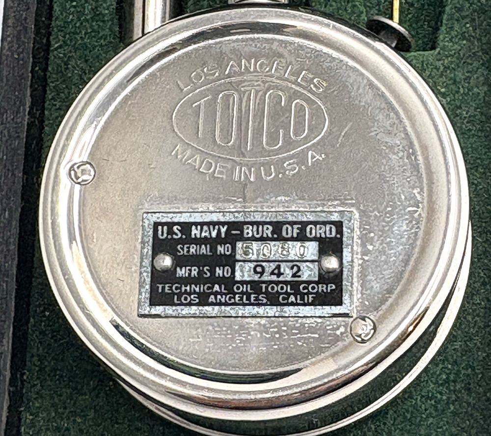 Navy Tachometer TOTCO 942