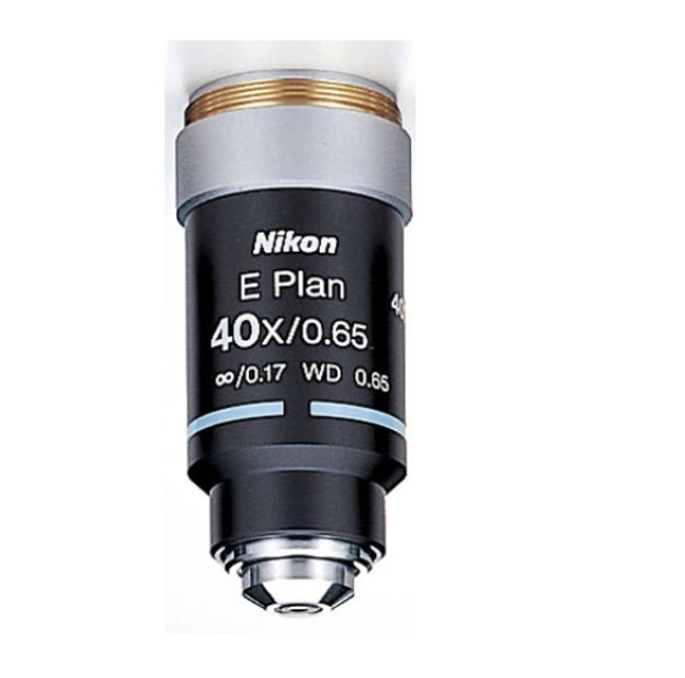 Nikon CFI E Plan Achromat Objective  40x / 0.65 / 0.65