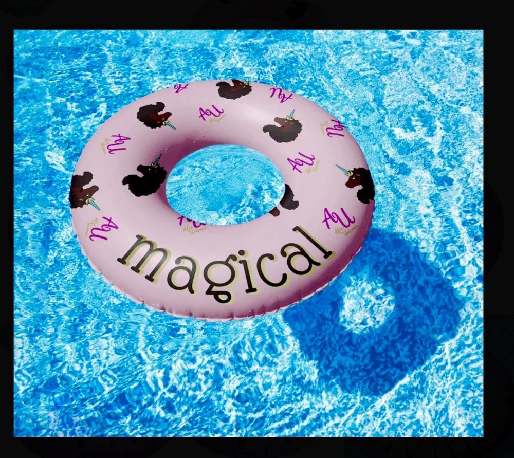 Unicorn Jumbo Pool Float Rings 39” Diameter Model: Magical