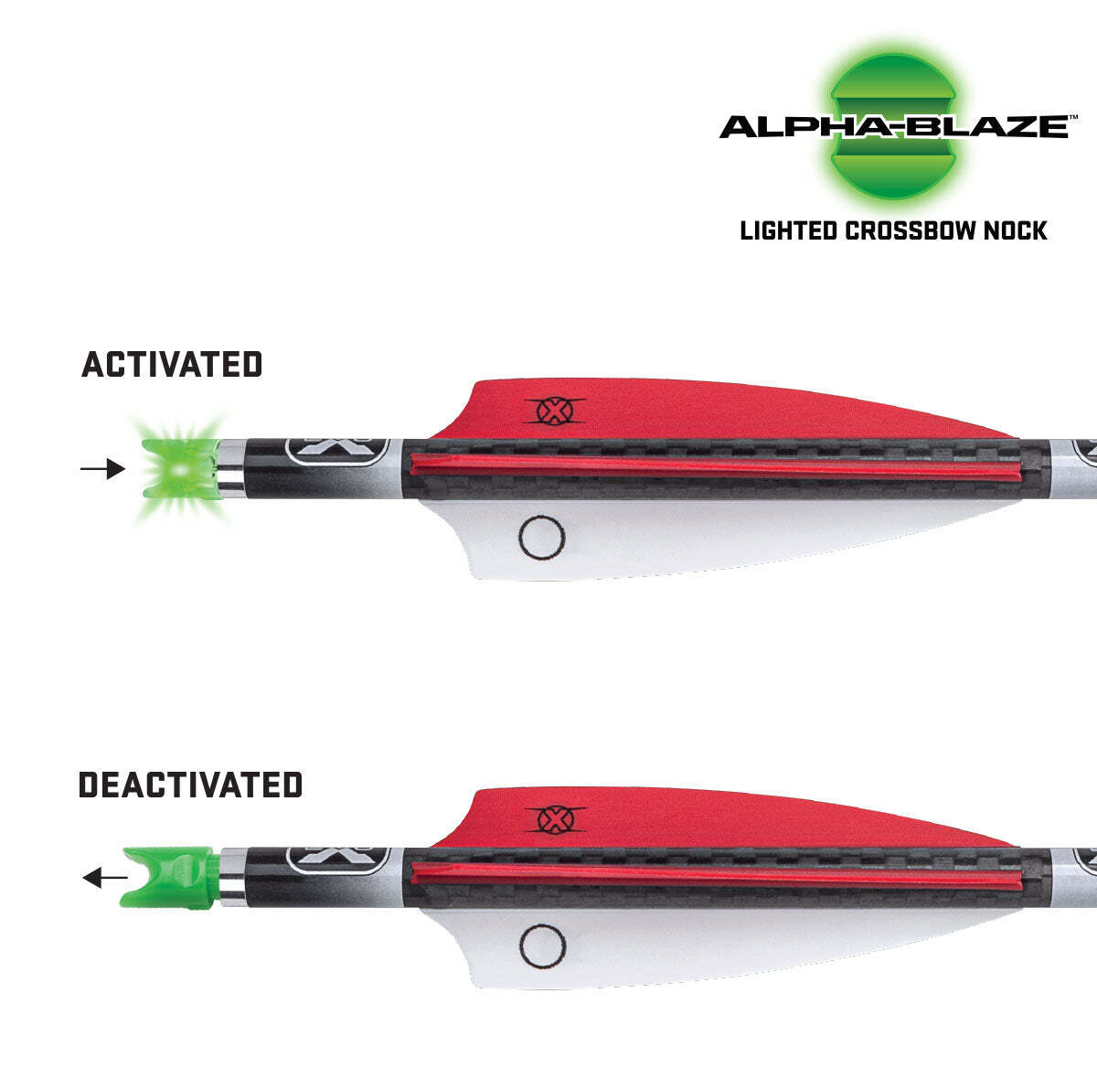TenPoint Alpha Blaze Lighted Crossbow Nocks 3 Pack