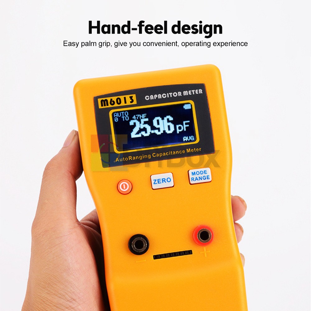 Handheld Automatic Range Digital Capacitance Meter M6013 High-Precision Tester