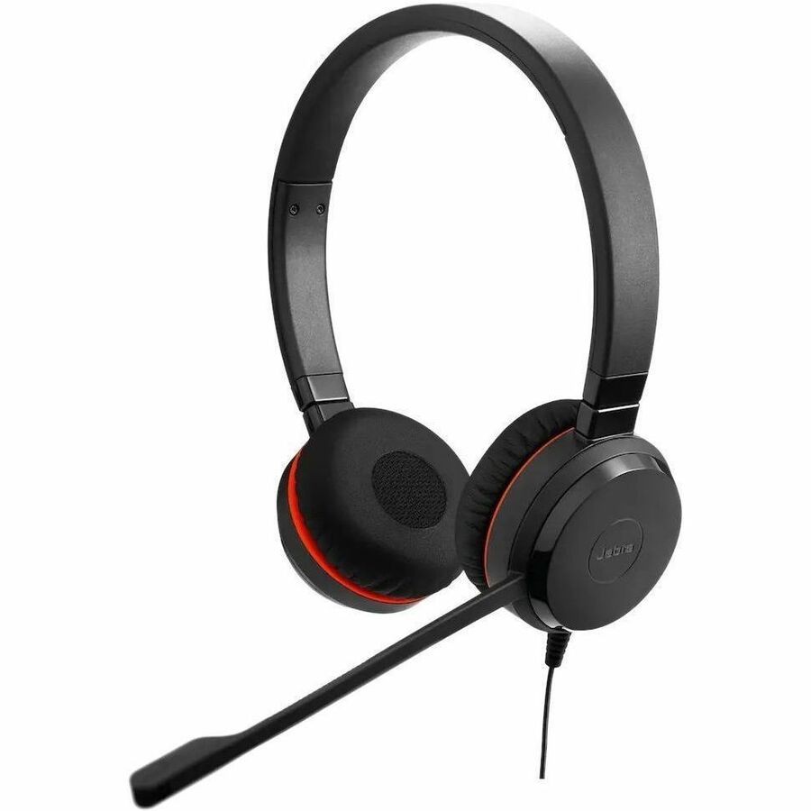 Jabra Evolve 20 Stereo USB Wired Headset Black