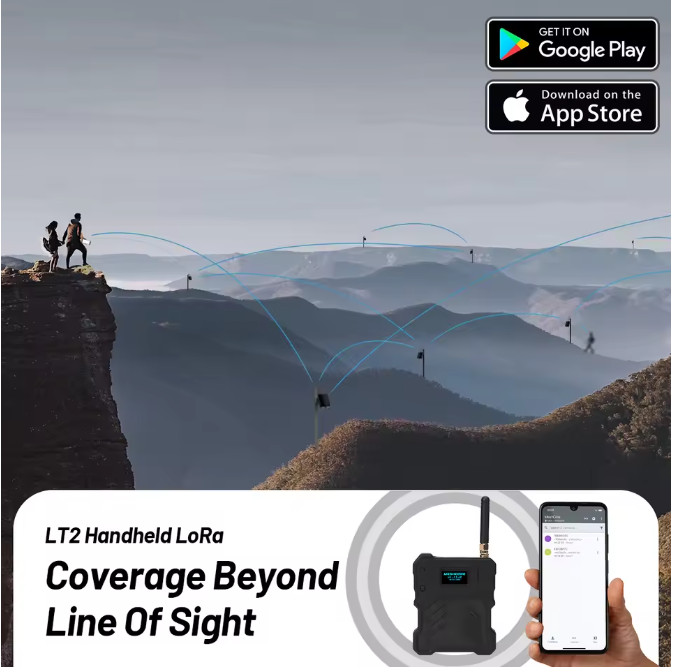 LT2 Mesh Pocket Tracker Node Heltec V3 ESP32 LoRa 32 Meshtastic&Meshcore