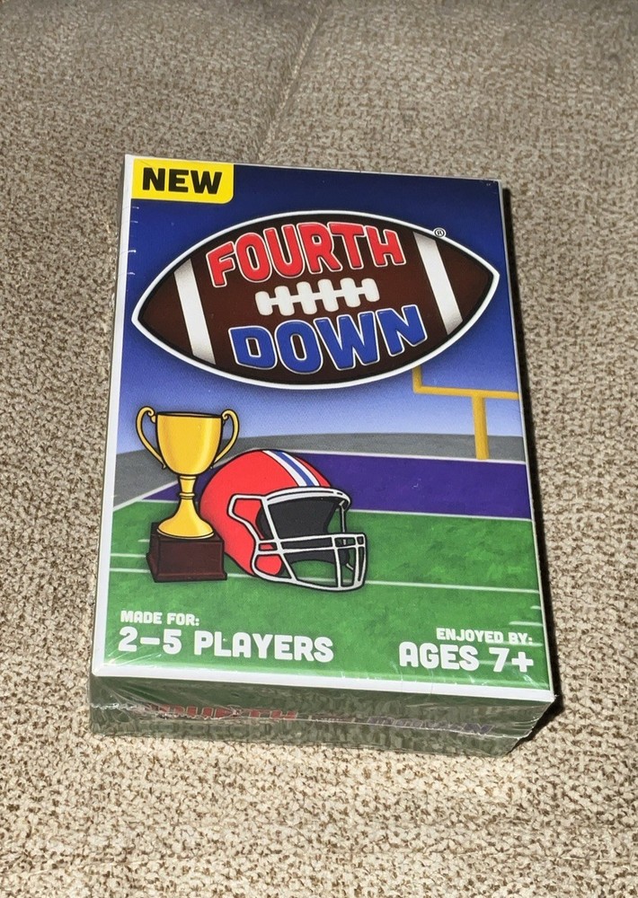 Fourth Down Card Game Complete 50 Cards NEW