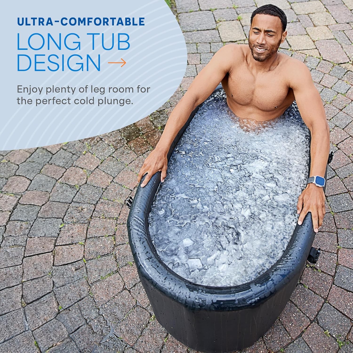 Lifepro NordPod Elite Cold Plunge Tub – Portable Ice Bath for Recovery & Therapy