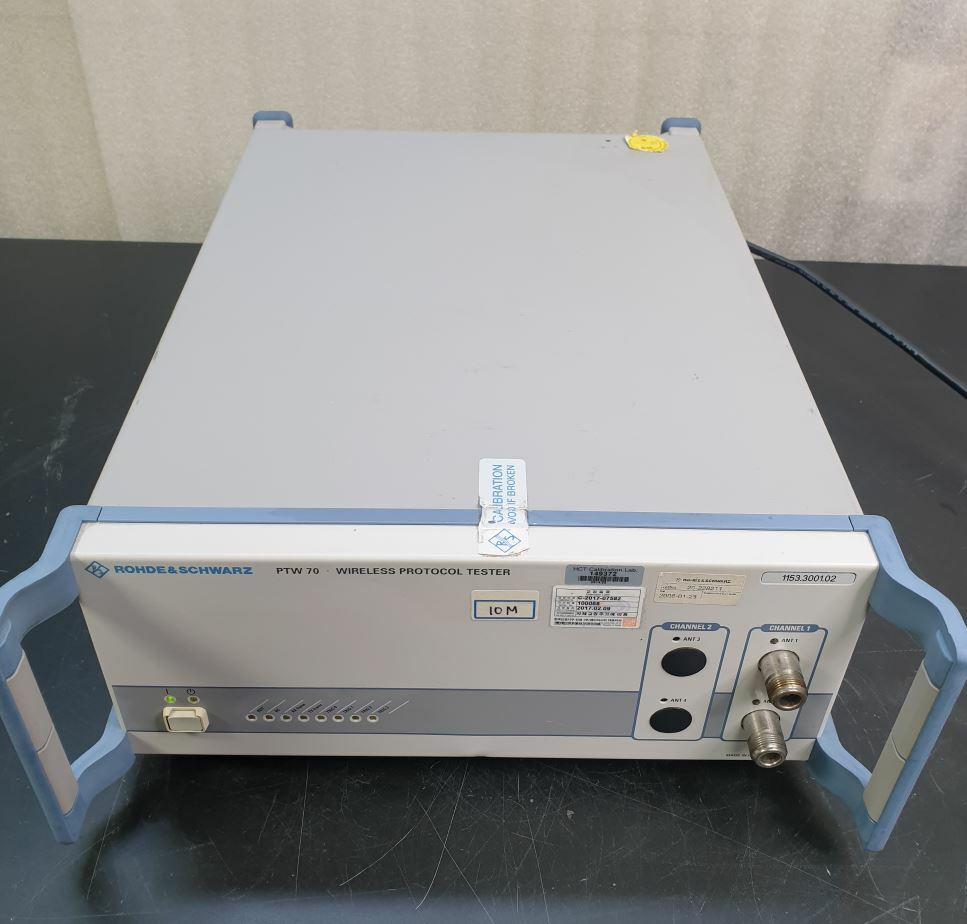 ROHDE&SCHWARZ PTW 70 WIRELESS PROTOCOL TESTER