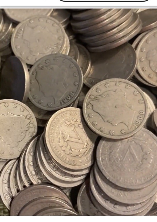 JEM’s get to know us special! Liberty “V” nickel before 1913 only 1.99 free S&H