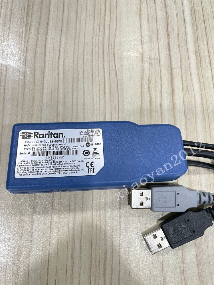 Raritan KX II D2CIM-DVUSB-HDMI Interface Module KVM module cable
