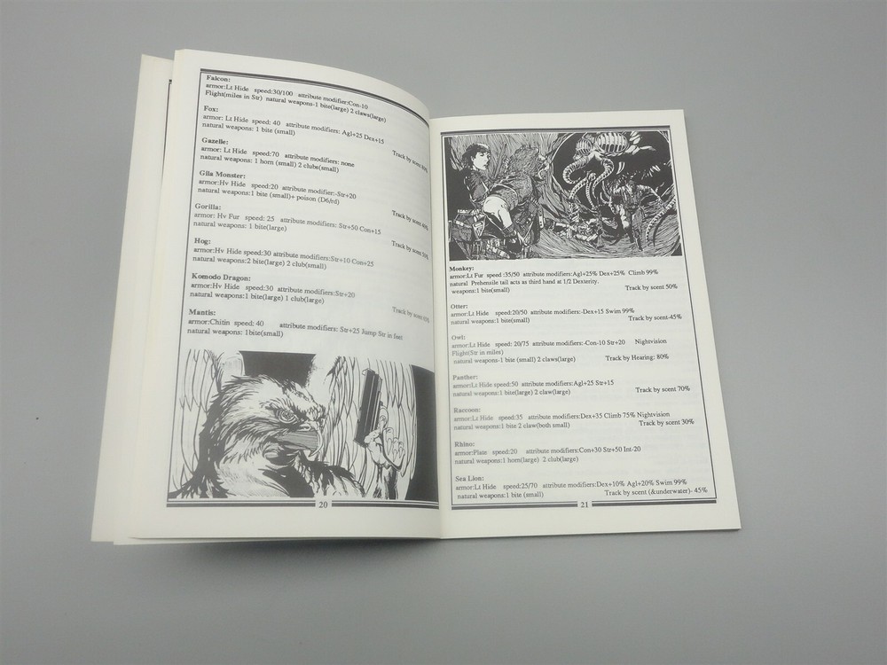 JUSTIFIERS RPG StarChilde Publications 1988 by Gideon