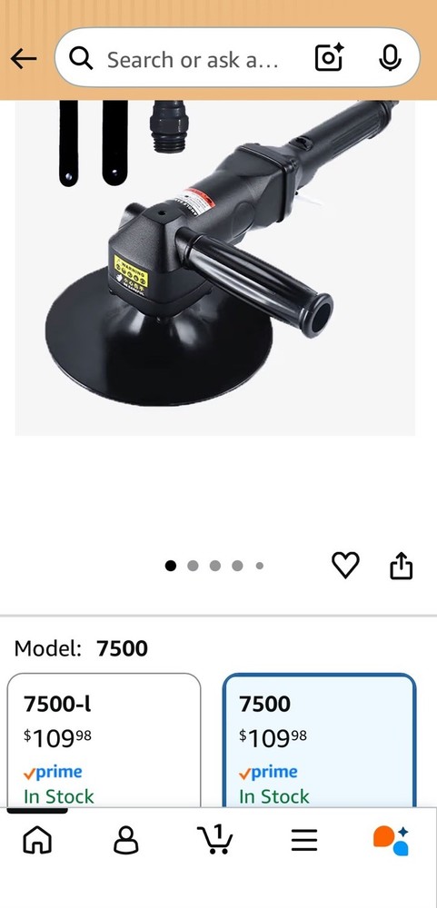 7-Inch Pneumatic Sander