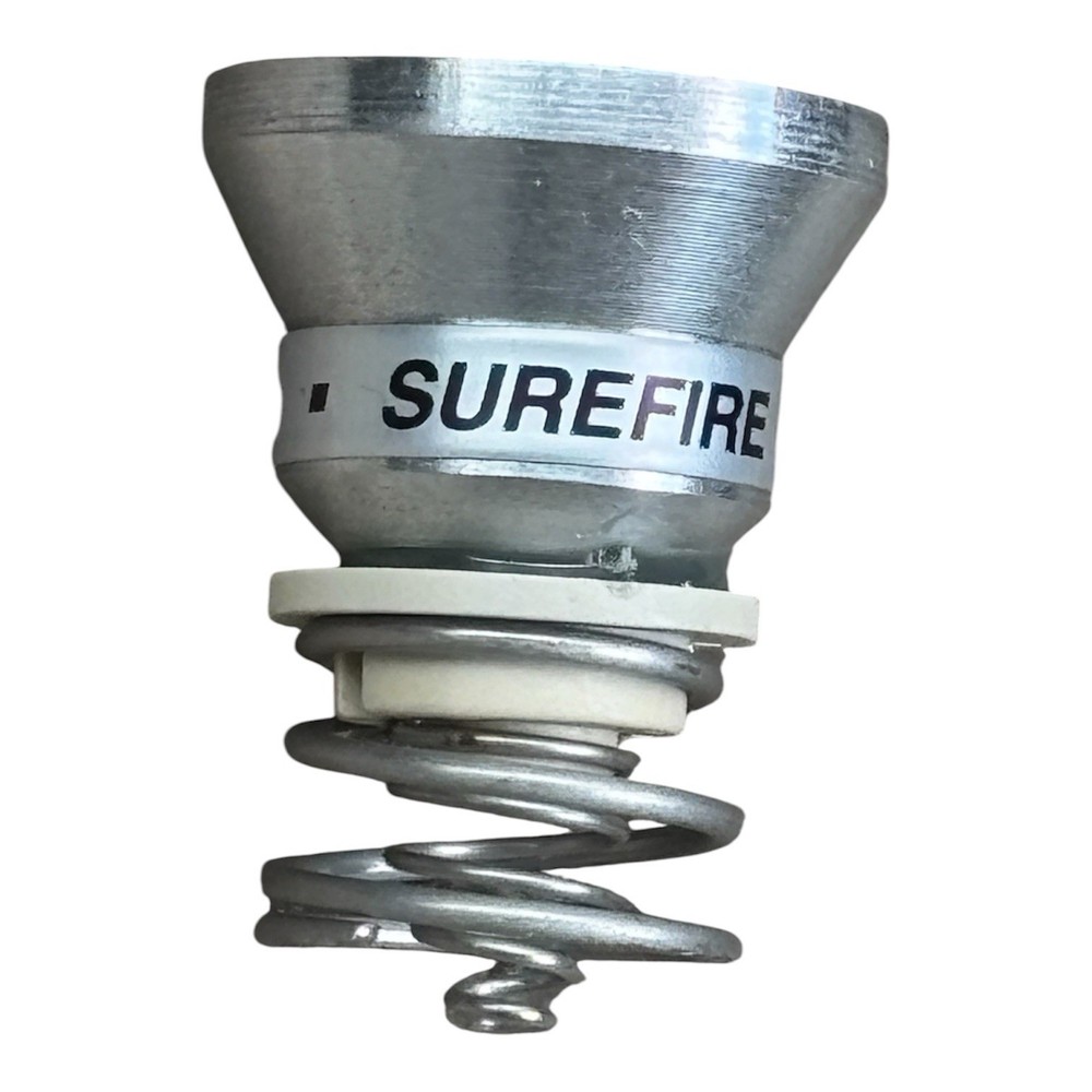 Surefire Flashlight 9P With Belt Loop Case Black Tested & Works