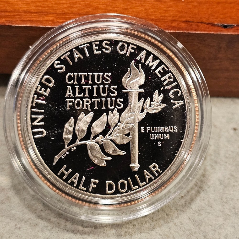 1992 GOLD/SILVER Olympic Proof Set Proof/Unc Box COA