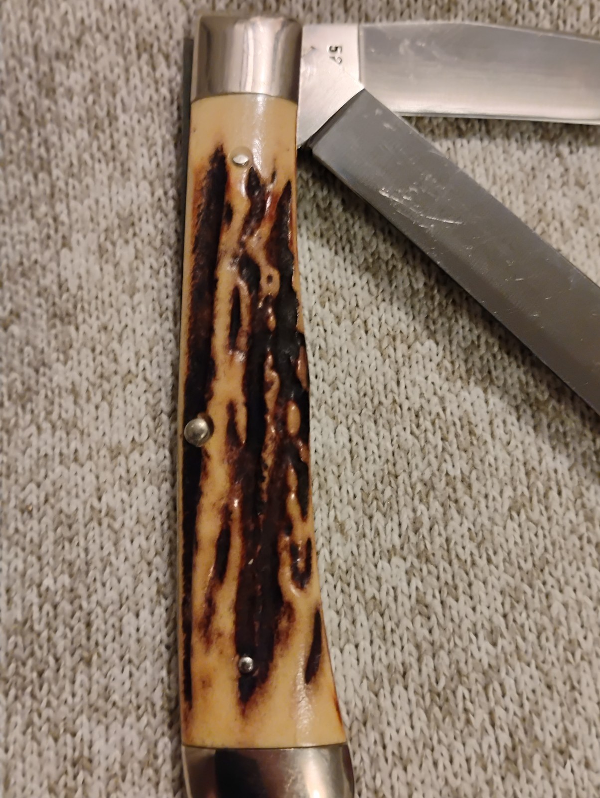 1976 CASE XX 5254 SSP STAG RAZOR EDGE TRAPPER