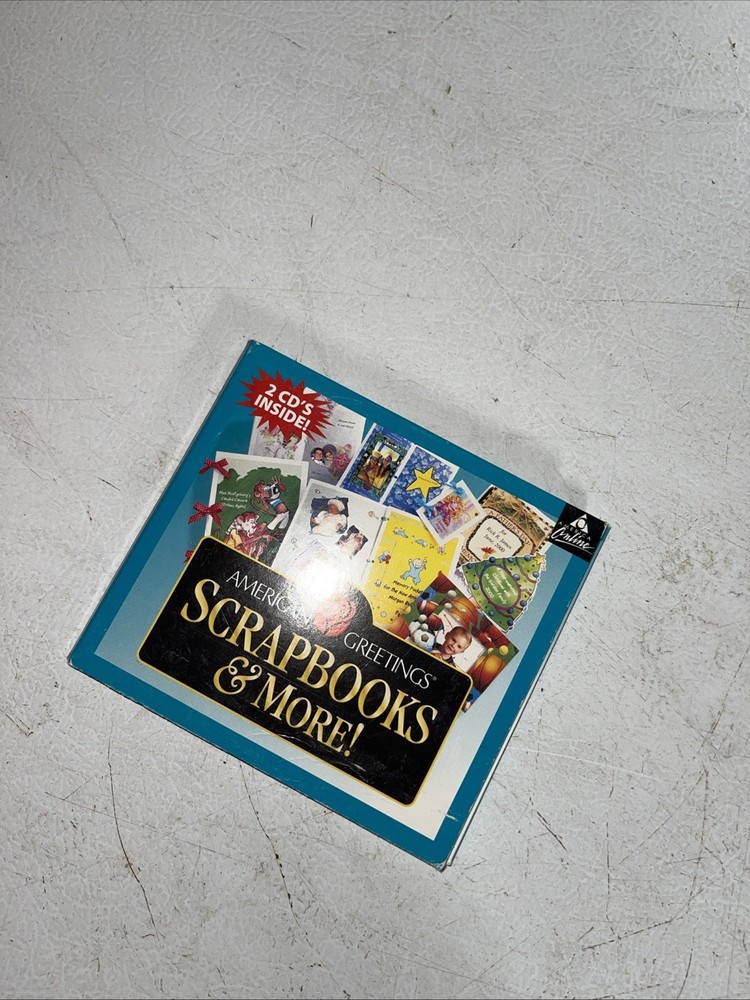 American Greetings Scrapbooks & More 2 CDs