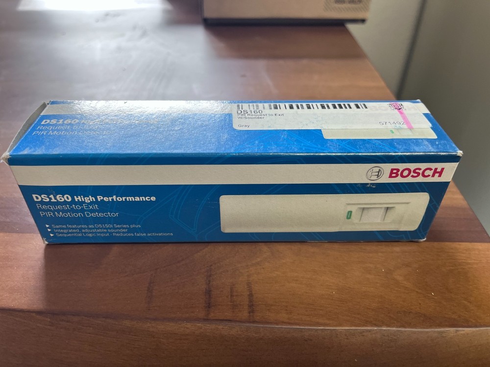 Bosch DS160 Request to Exit Detector - White