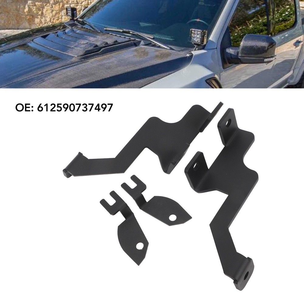 Left Right Pillar Light Mount Bracket Antioxidation Steel Work Light Mounti