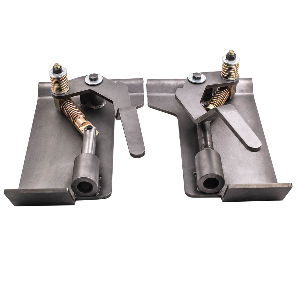2X Weld On Skid Steer Quick Attach Conversion Adapter Quick Tach Box