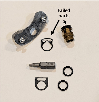 JD Jetting Mikuni TMX Jet Block Gasket Kit JDMK05 - replacement for failed parts