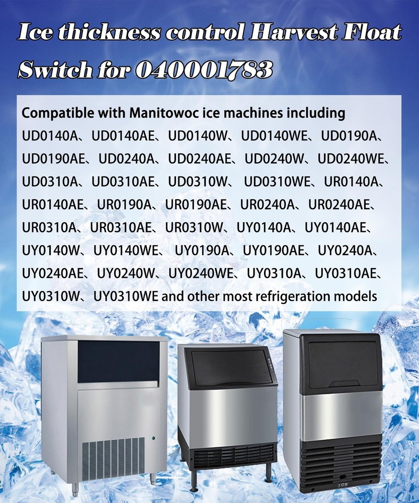 040001783 Ice Thickness Float Switch Compatible with Manitowoc Machine...