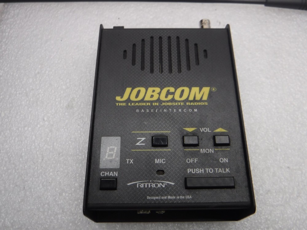 RITRON JOBCOM BASE INTERCOM JBS-447D T4-E5