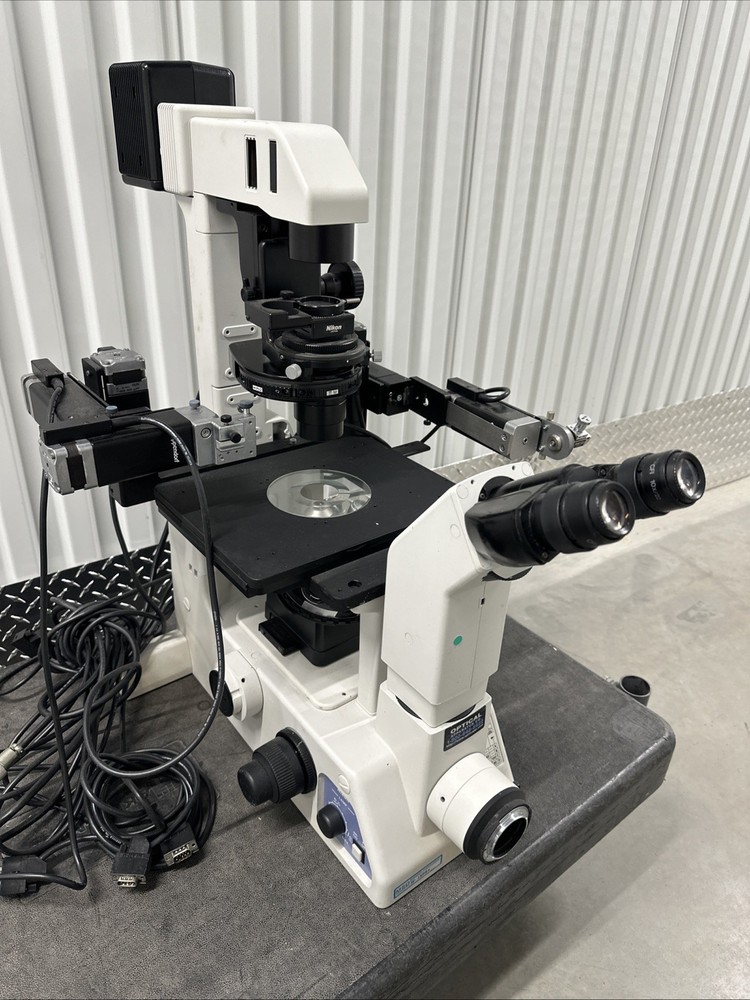 Nikon Eclipse TE300 Inverted Microscope Plan Fluor 10/20/40x Eppendorf 6540 R094