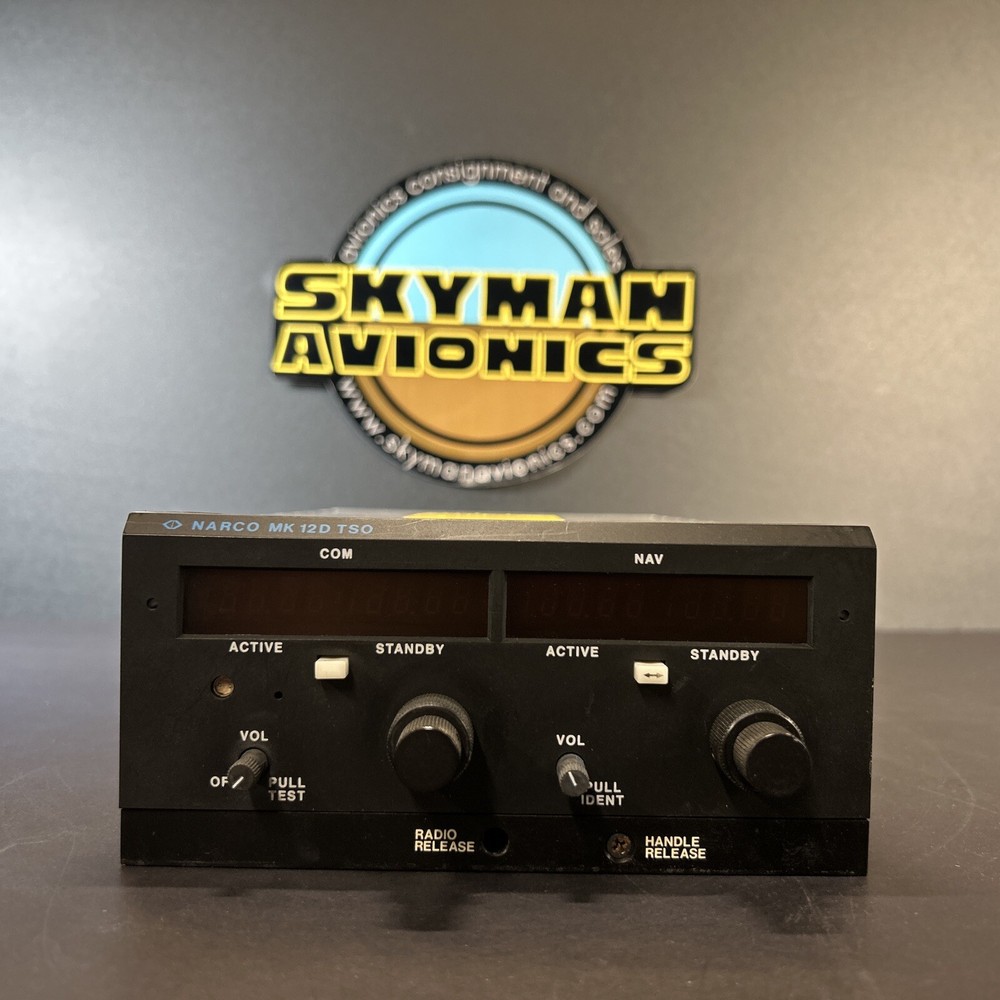 Narco MK 12D NAV/COM - Untested