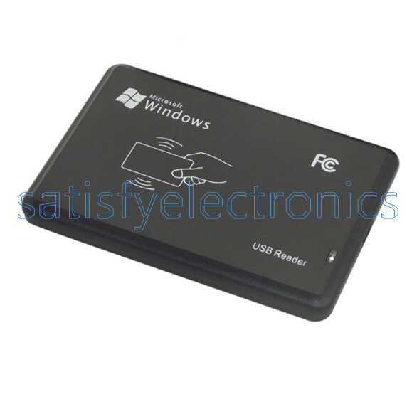 125Khz USB RFID Contactless Proximity Sensor Smart ID Card Reader EM4100