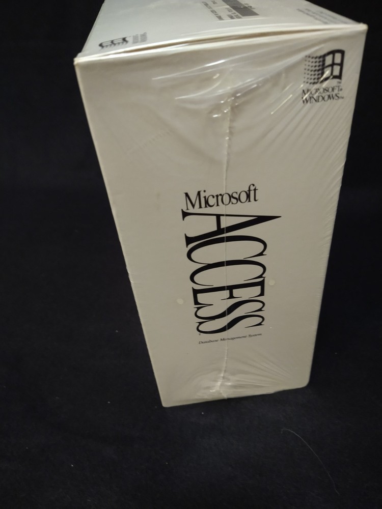 Microsoft Access Version 1.0 (3.5" Diskettes) Factory Sealed