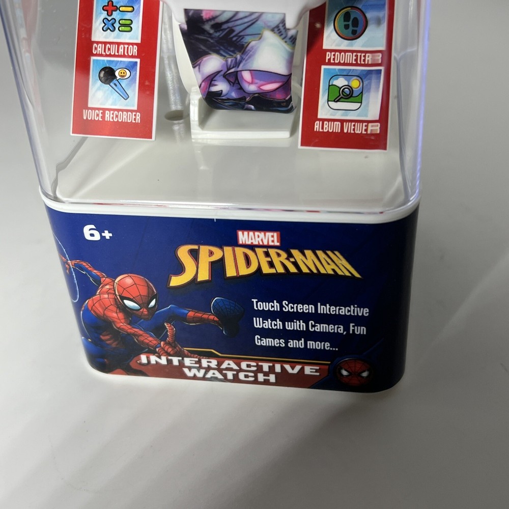 Marvel Comics Spider-Man Gwen Video Interactive Digital Camera Watch USB New