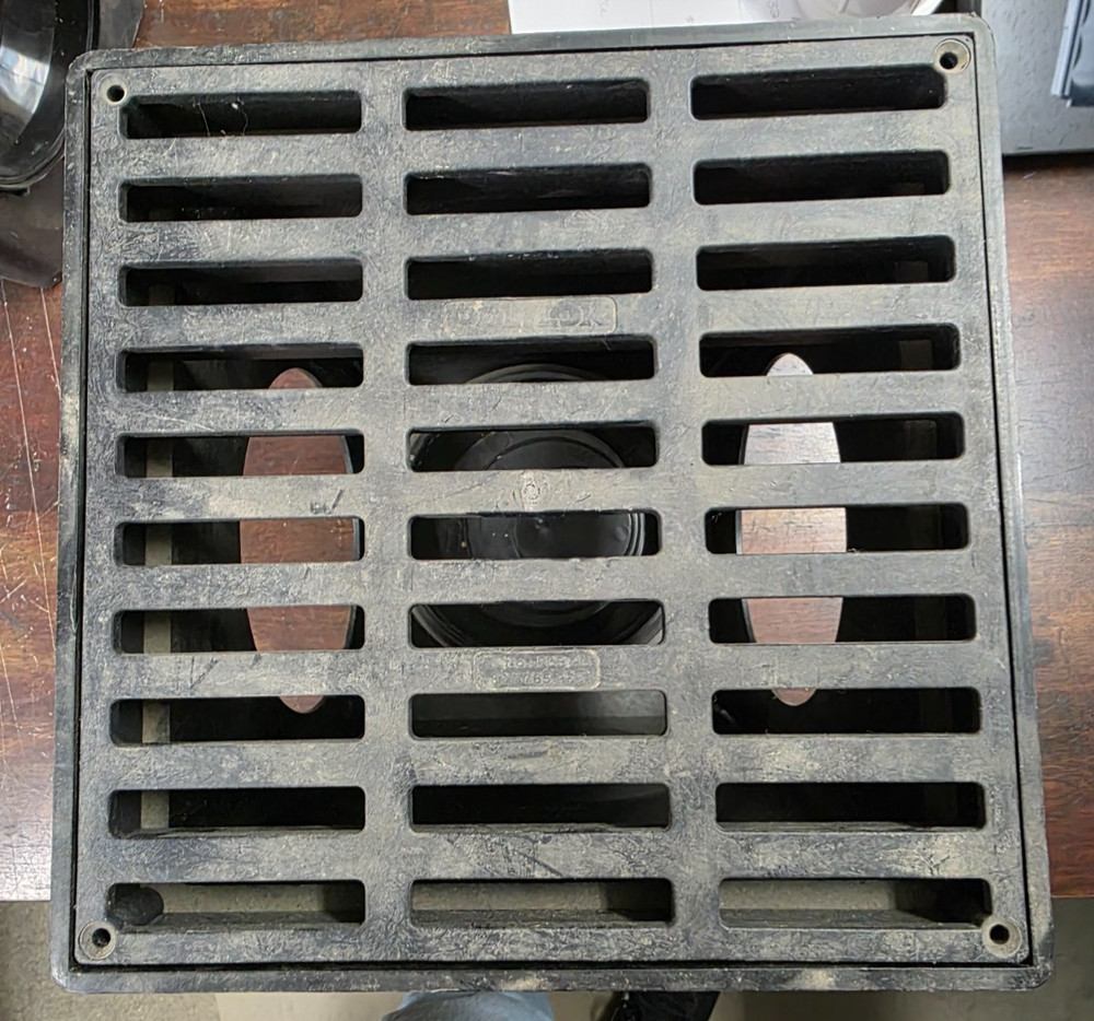 POLYLOK 9"x9" Catch basin w/ grate
