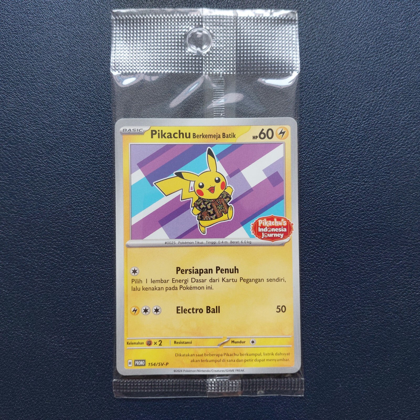 Pikachu Berkemeja Batik Set of 4 Indonesia Journey PROMO 101 154 155 190/SV-P