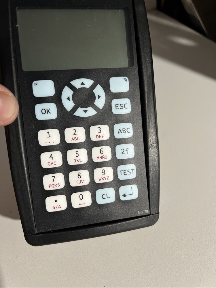 allen pr-5 keypad thermal transfer printer coding Interface ULH-1478 Untested