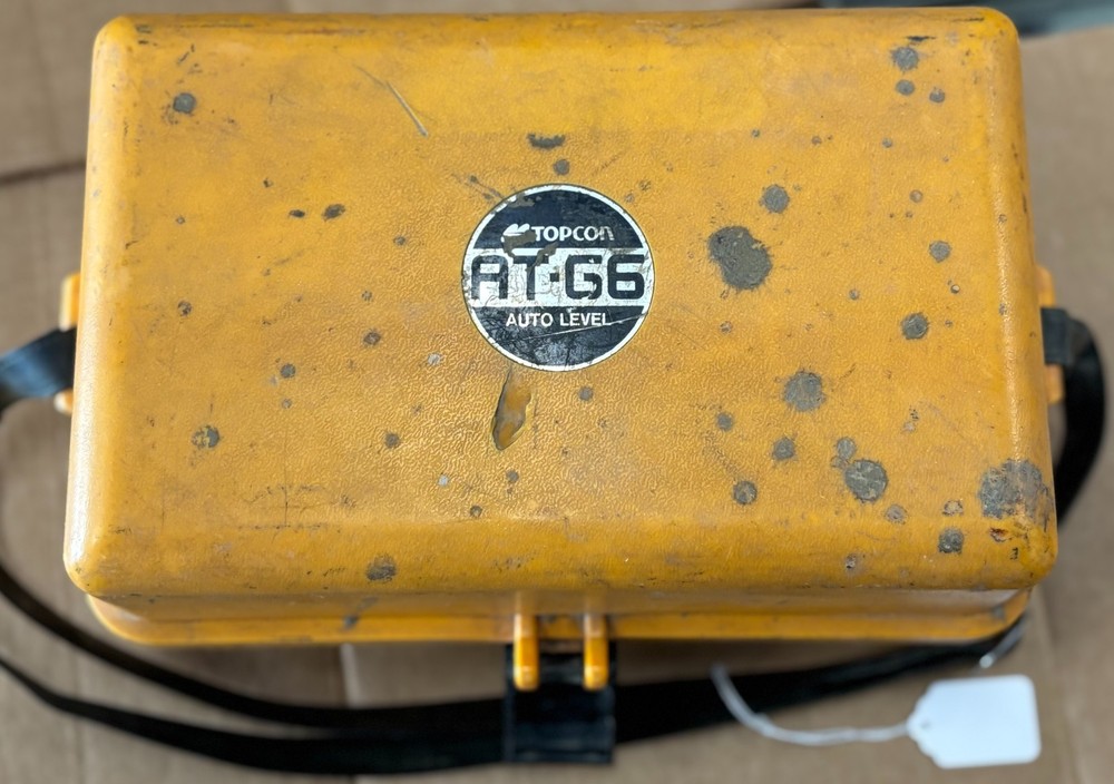 TOPCON Auto Level Surveying AT-G6 With Case- Working