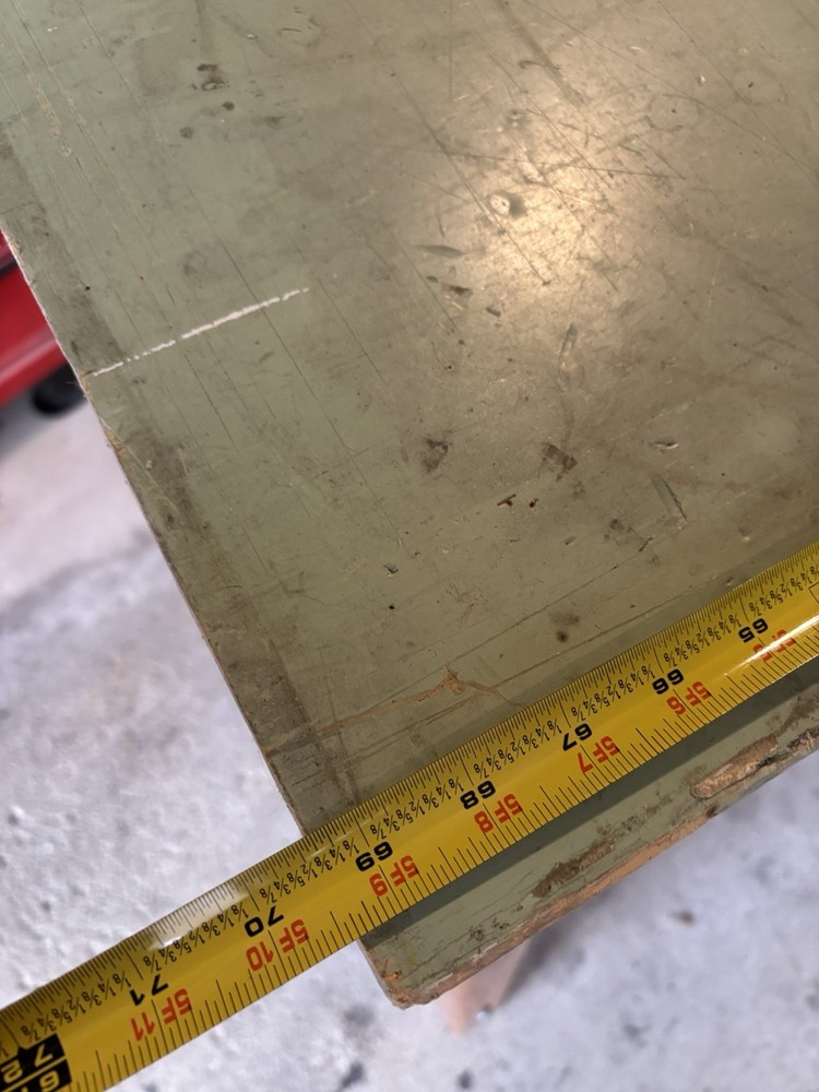 Mayline vintage Drafting Table 4 Post Solid Oak-wood