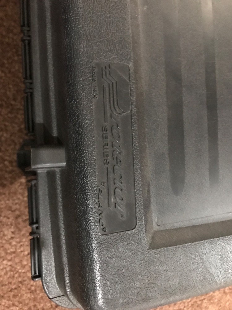 Plastic gun case