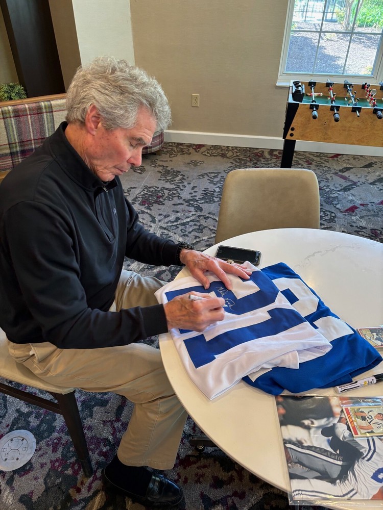 Colts Rick Volk signed jersey W/COA