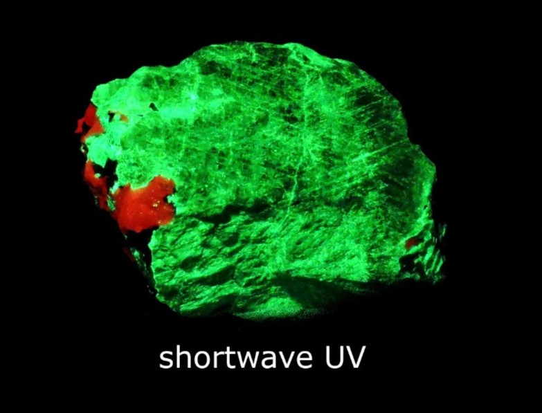 Solid Fluorescent Willemite Mass *Sterling Mine, New Jersey*