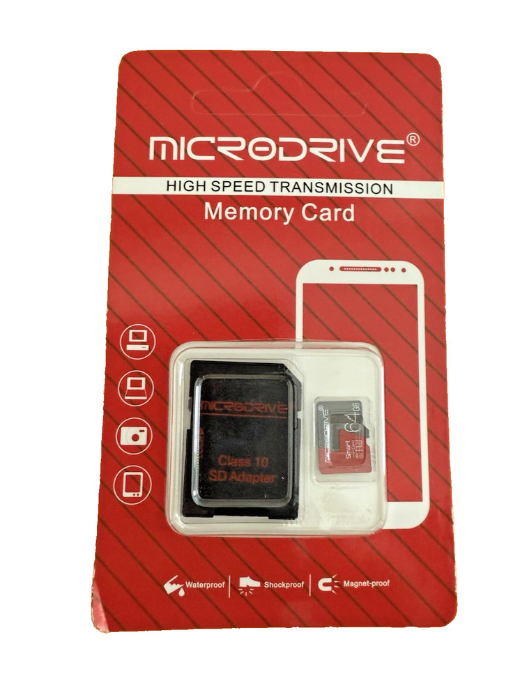 Microdrive Memory Card 64GB