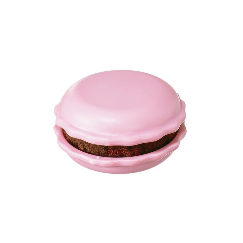 Clover Sweet N Sharp Macaron Sharpener/Needle Minder - Raspberry Pink