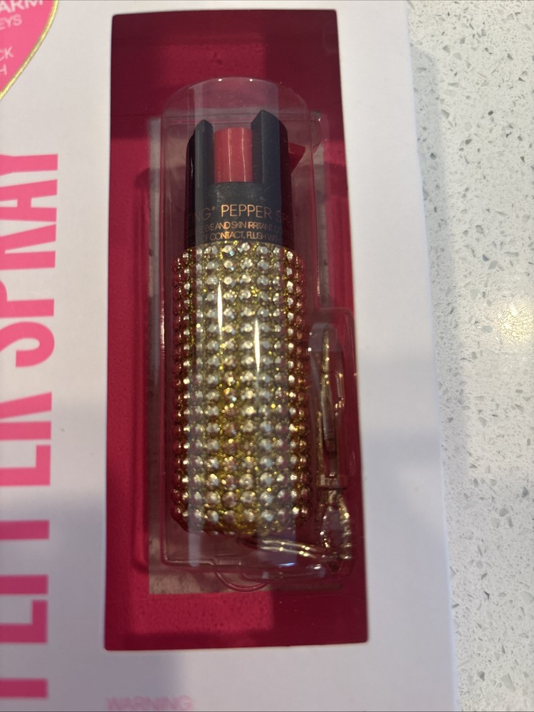 Blingsting Glittery Pepper Spray Case New In Box