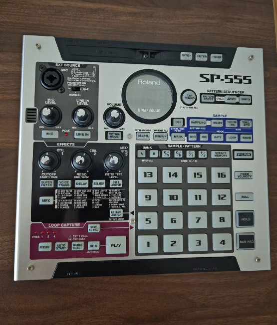 1pcs Roland Sp-555 Sampler