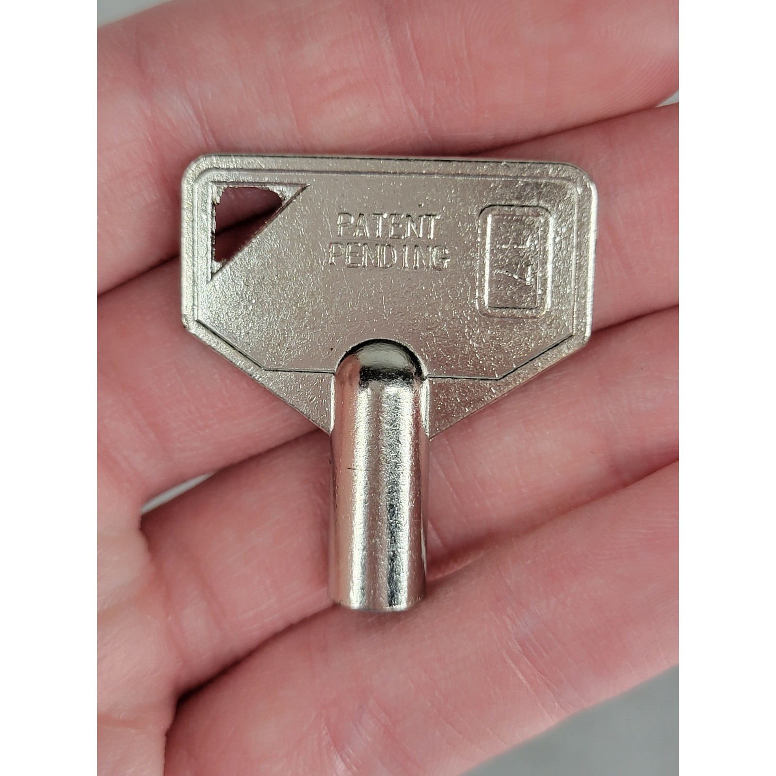 DAC Technologies Metal Trigger Lock Chrome with Key for Handguns Rifles Shotguns