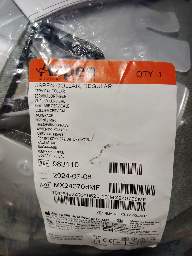 983110 Aspen Cervical Collar, Regular